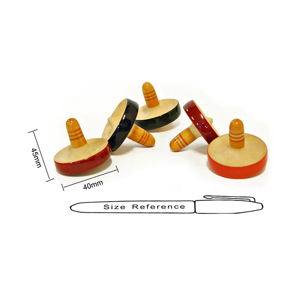 MOUNA Finger Tops Spinning Wooden tops-3