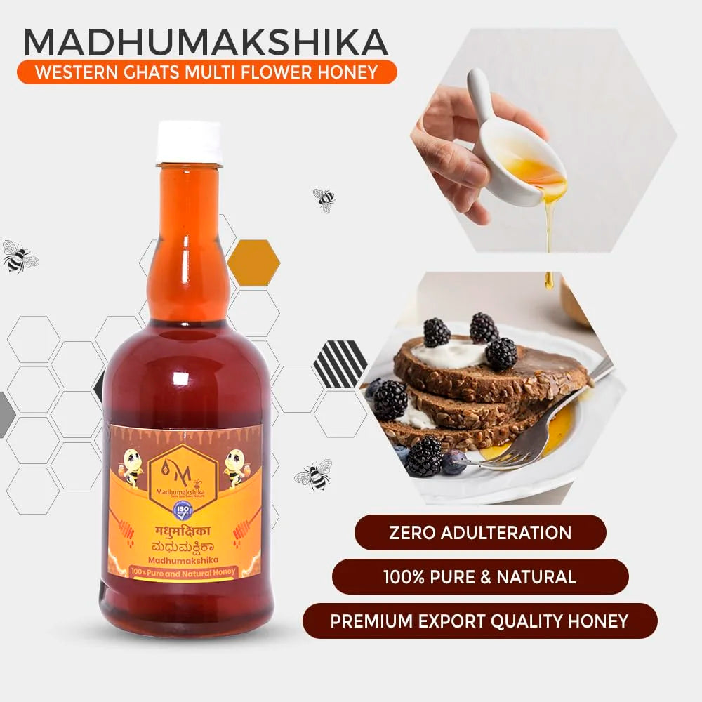 Madhumakshika Natural 100% Pure Honey- 1Kg 3