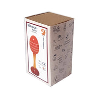 Maraca Rattle (Red) Wooden rattle Toys-2
