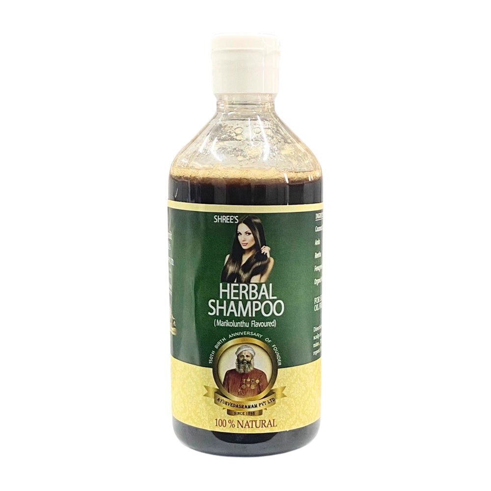 Ayurvedasramam Marikolunthu Flavoured Shampoo 500ml