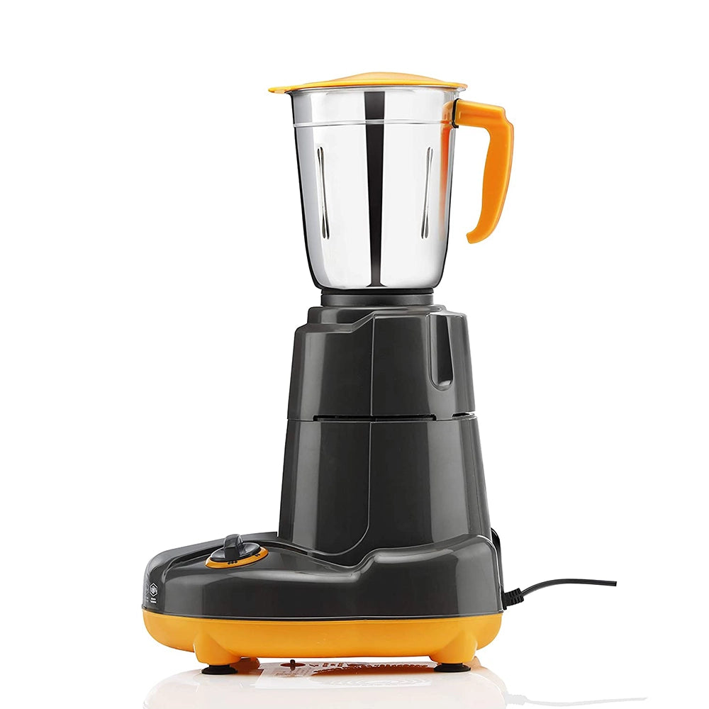 McCoy Super 550-Watt Mixer Grinder 3 Jars / Pack (Grey &amp; Orange)