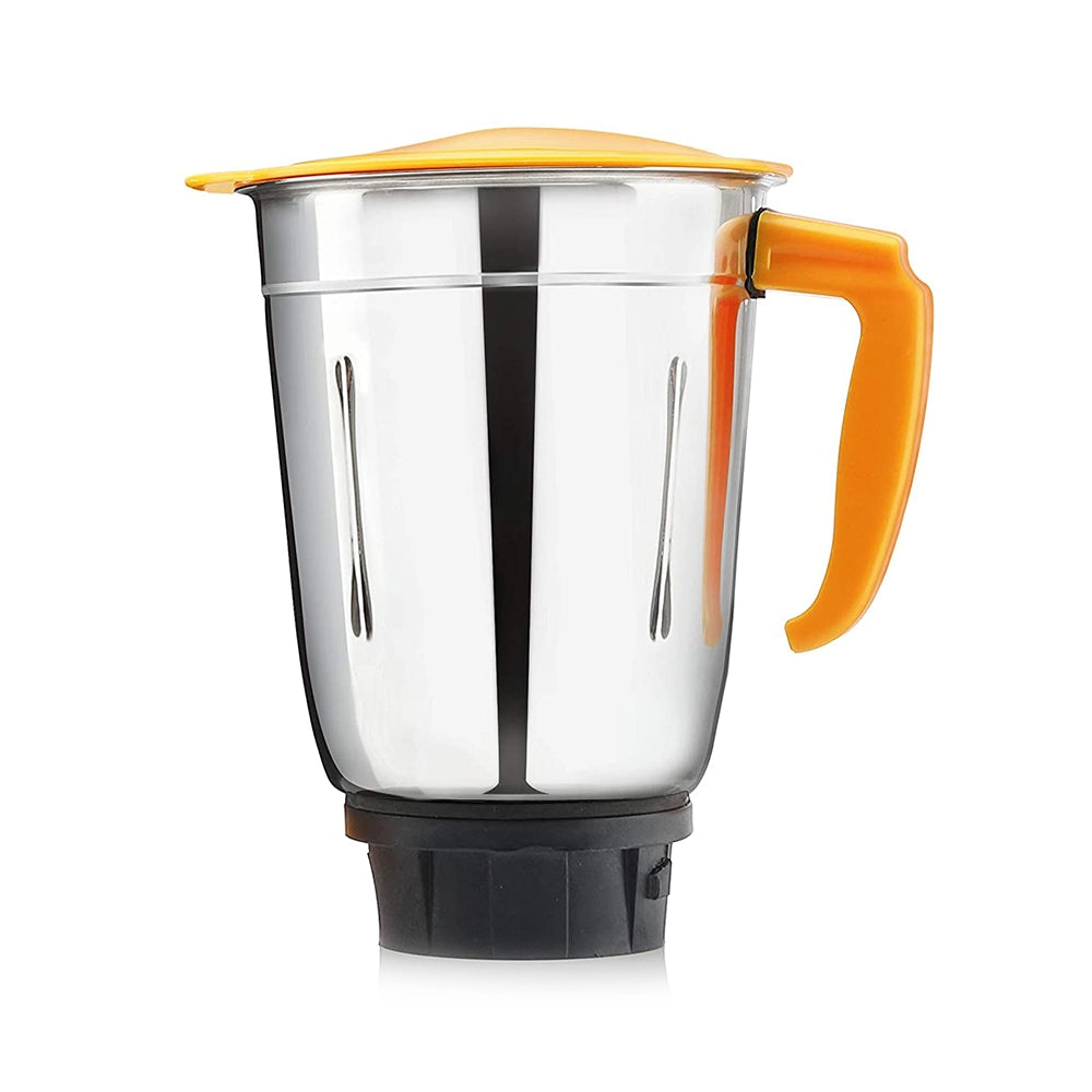McCoy Super 550-Watt Mixer Grinder 3 Jars / Pack (Grey &amp; Orange)