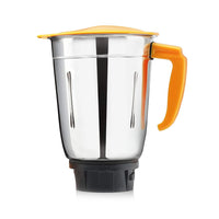 McCoy Super 550-Watt Mixer Grinder 3 Jars / Pack (Grey &amp; Orange)