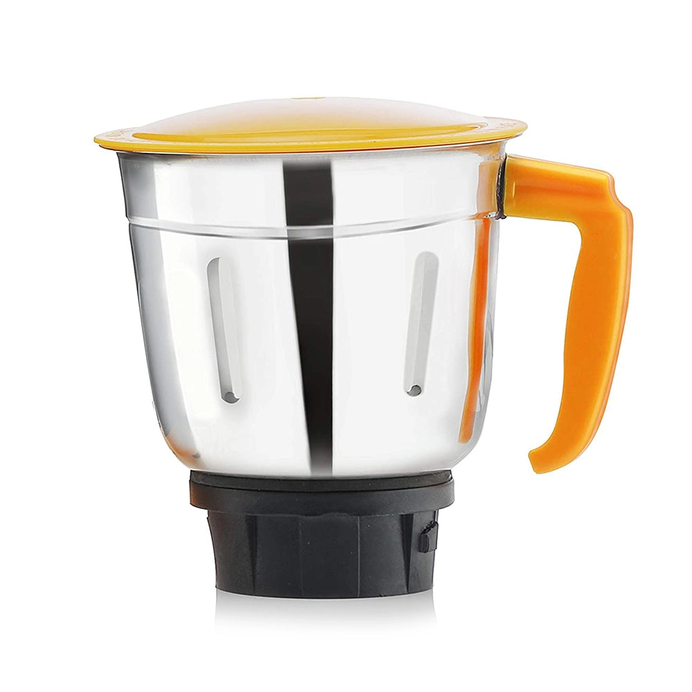 McCoy Super 550-Watt Mixer Grinder 3 Jars / Pack (Grey &amp; Orange)