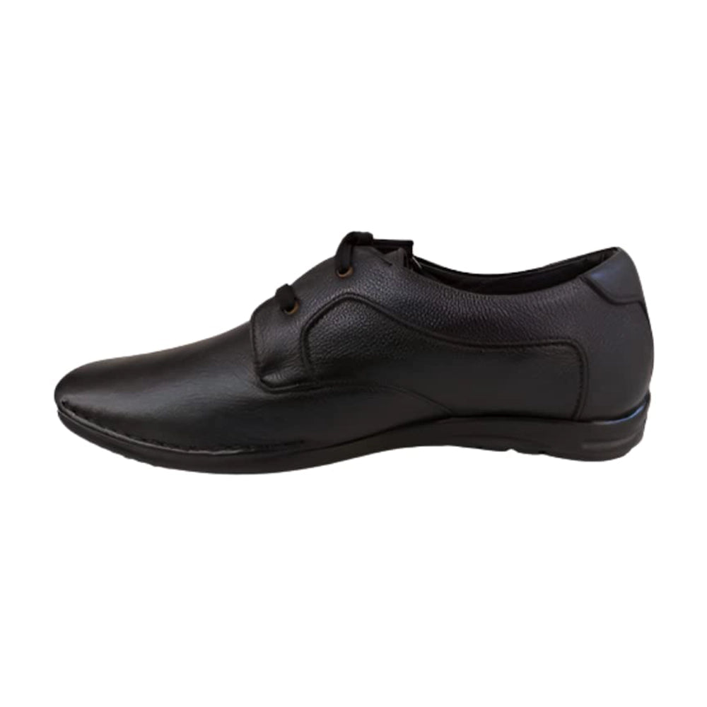 Men's Leather Formal Shoes Black Color 2