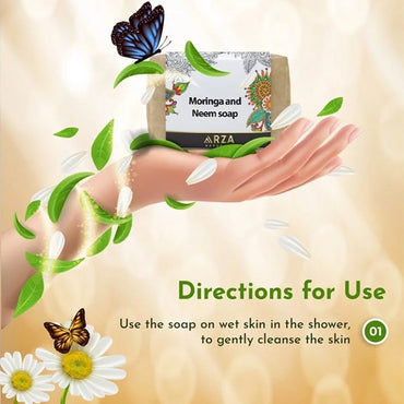 Moringa-and-neem soap 2