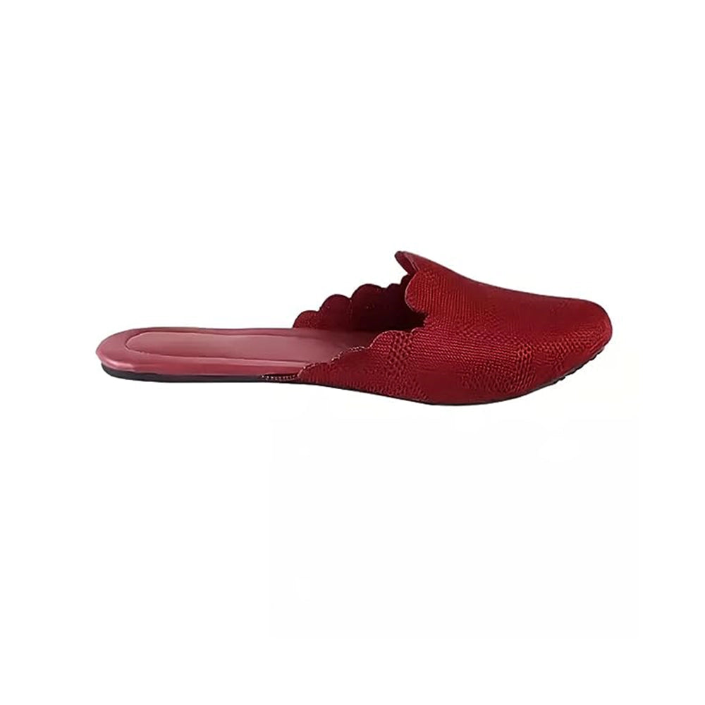 INDI CRAFT FASHION Designer Fashionable / Mules for Girls and Women for Ethnic Traditional / Casual Wear Juttis &amp; Mojaris (Pack of 6 Pairs)