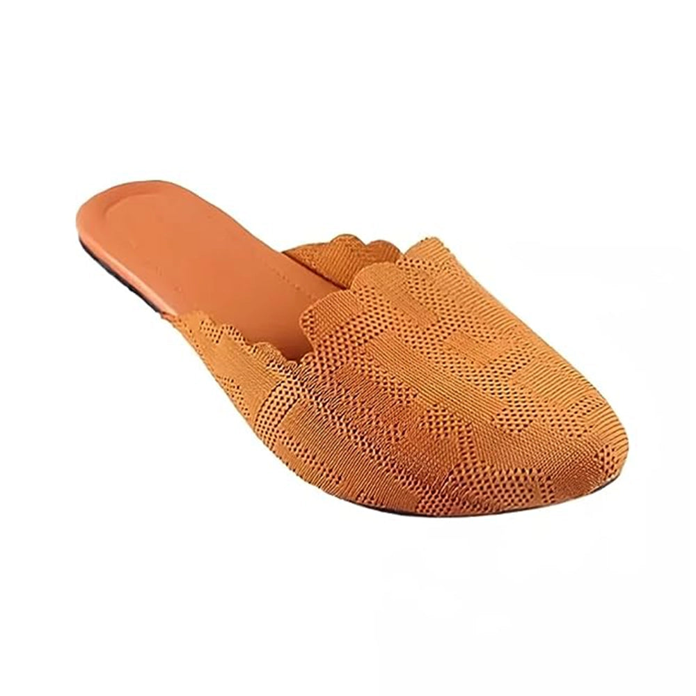 INDI CRAFT FASHION Designer Fashionable / Mules for Girls and Women for Ethnic Traditional / Casual Wear Juttis &amp; Mojaris (Pack of 6 Pairs)