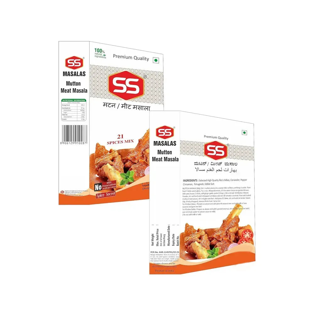 SS MASALAS Mutton Meat Masala Powder.3