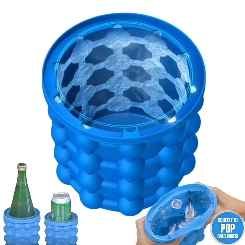 Nain New Silicone Ice Cube Genie Maker-2