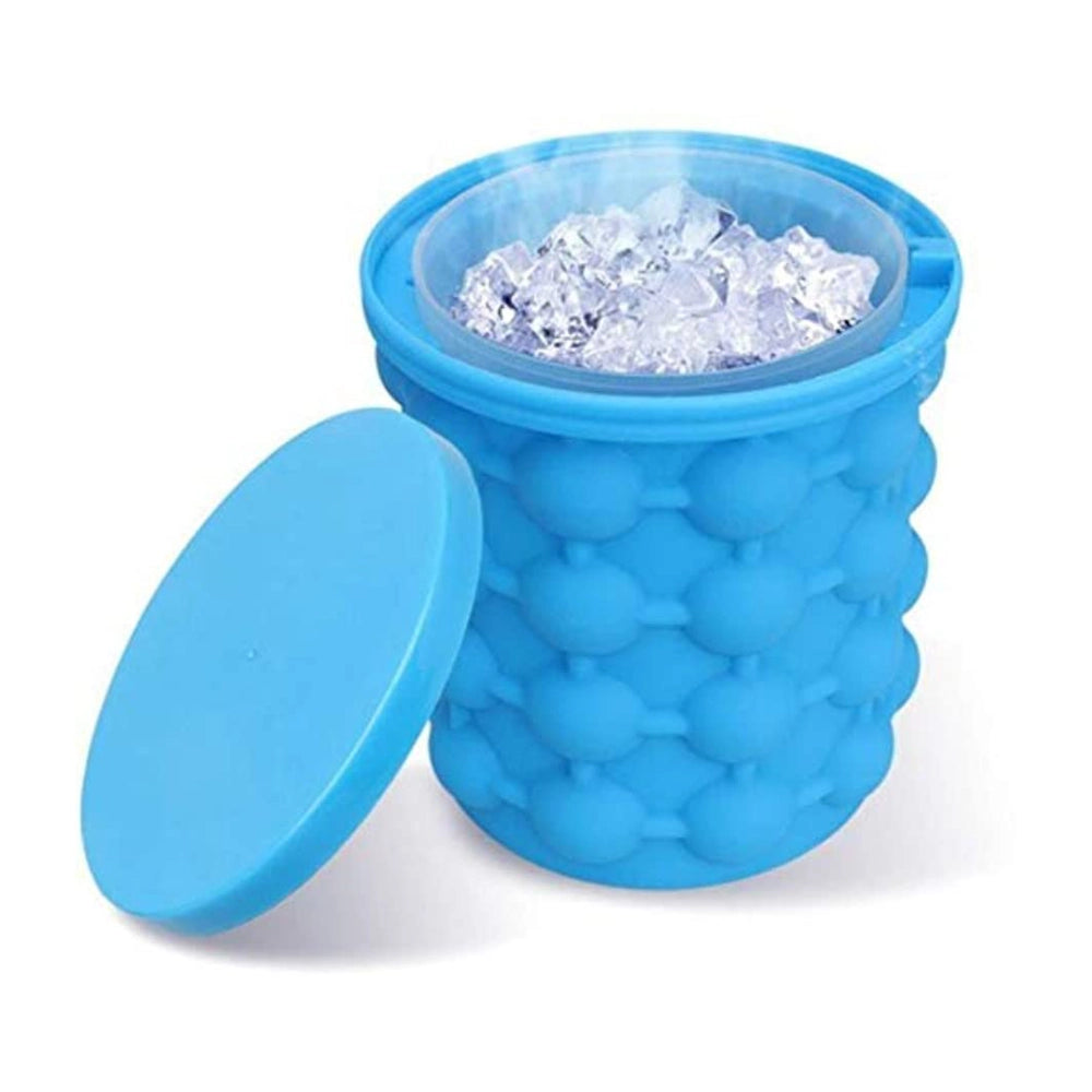 Nain New Silicone Ice Cube Genie Maker-4
