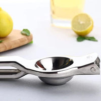 New Heavy Stainless Steel Manual Press Lemon Squeezer-2