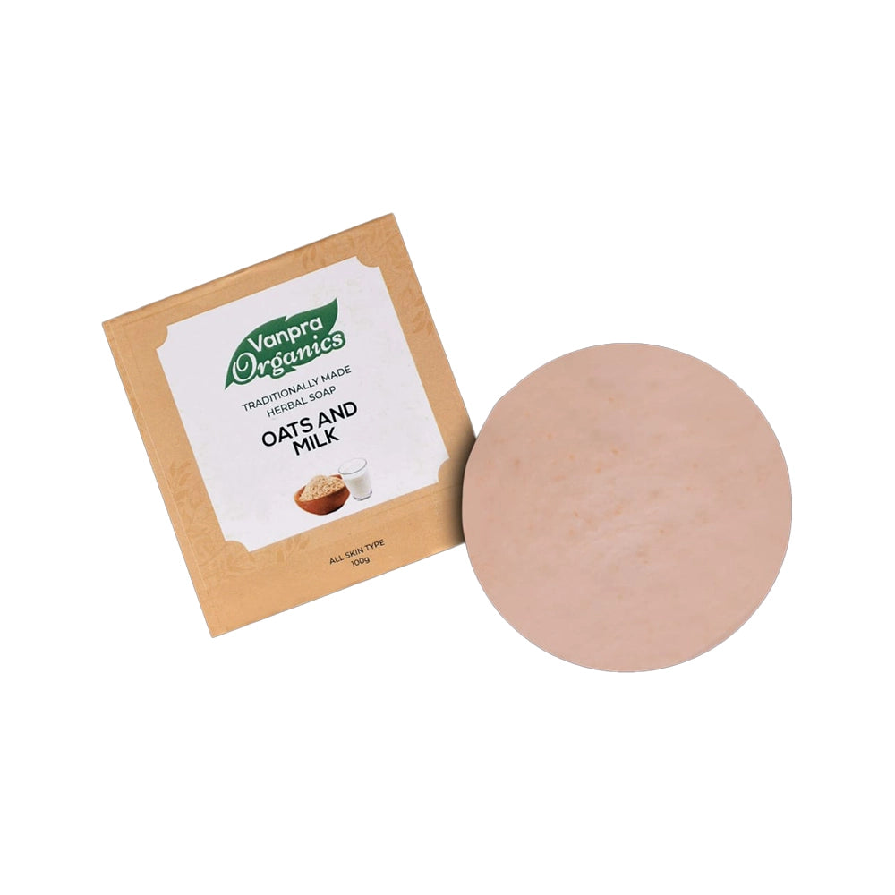 OATS and Milk hand-made herbal soap-1