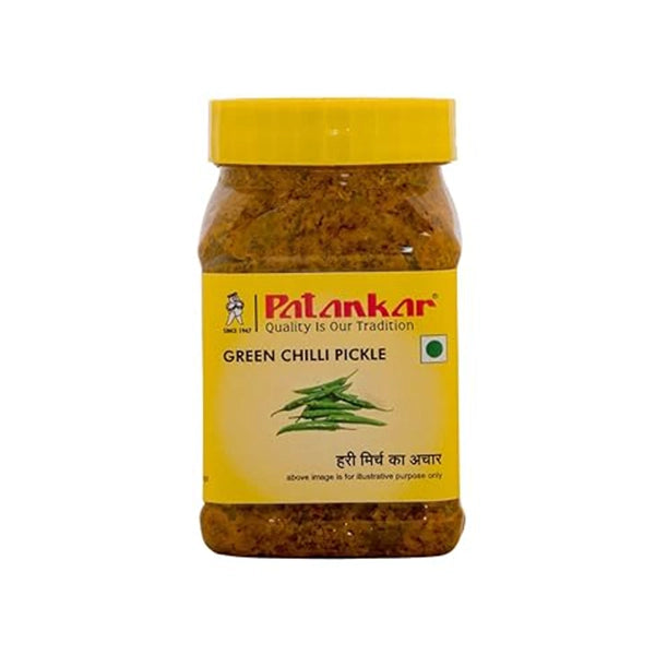 Patankar Green Chilli Pickle- 250gm-1