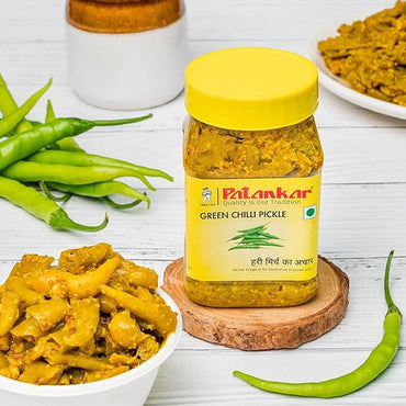 Patankar Green Chilli Pickle- 250gm-2