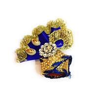 Poshak Posak Bal Gopal Krishna Laddu Gopal Pagdi Mukut Set-3