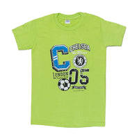 Powermerc Cotton Tees for Kids-Green