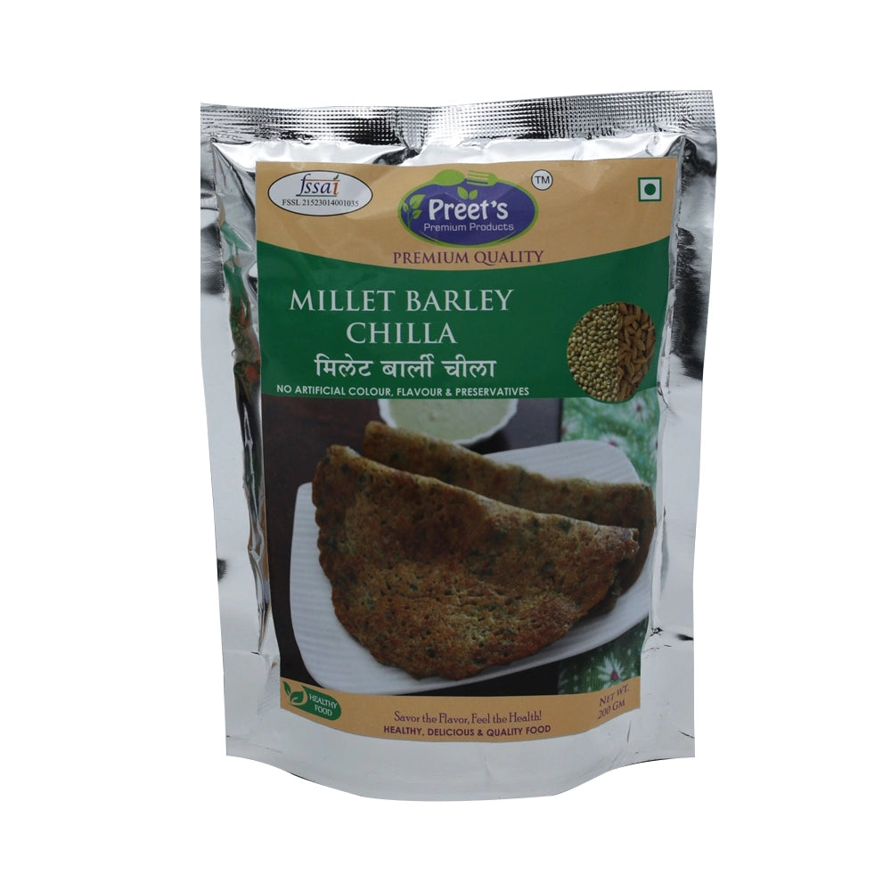 Preet's Premium Quality Millet Barely Chilla