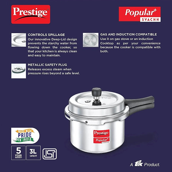 Prestige Popular Plus Svachh-3L-Outer Lid-3