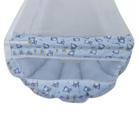 Queen Size Baby Crib Cradle with Bed and Pillow-3
