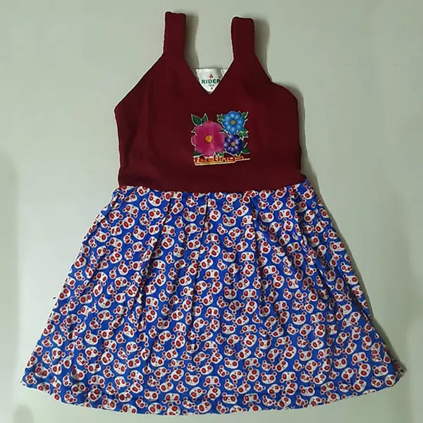 Rider Kids Print Frock Multicolor -2