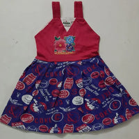 Rider Kids Print Frock Multicolor -3