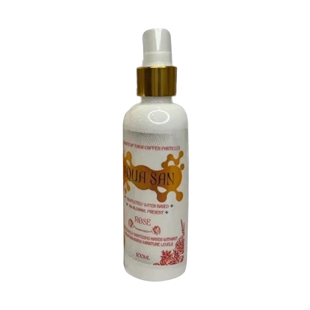 AYALA AquaSan Water-based Hand Sanitizer For Domestic Application- 100ml (Pack Of 10)