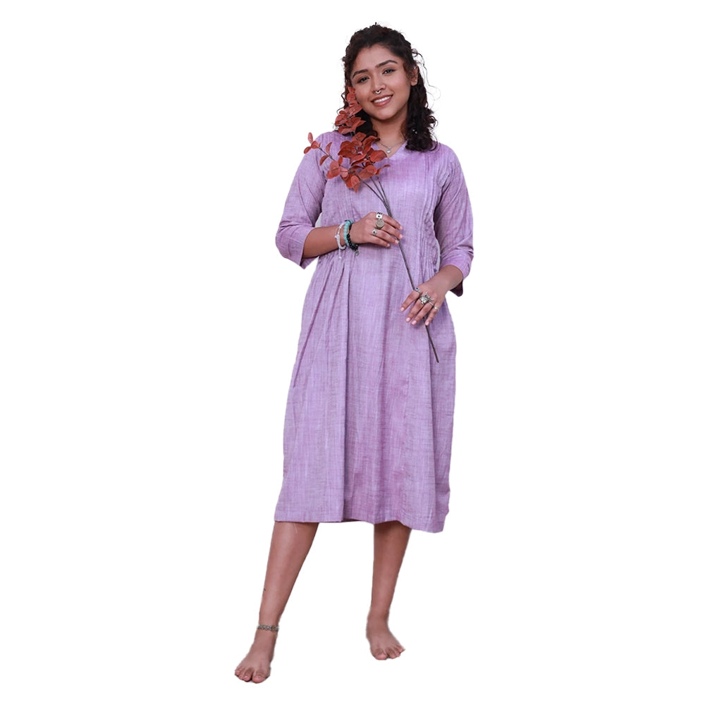 Rust Purple Dress
