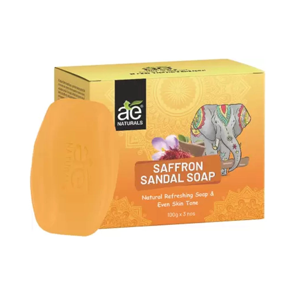 Saffron & Sandal Soap 100g-3