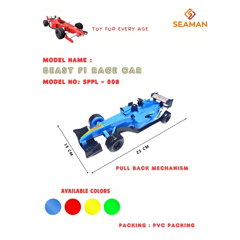 Seaman Toys Beast F1 Race Car-2