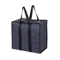 Shopper Bag with Strong Handles and Base with Covers Zip-1