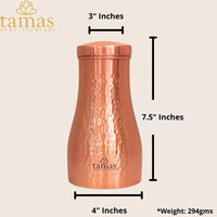 Tamas Pure Ayurveda Antique Water Jar Copper-900 ml-4