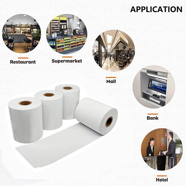 Thermal Roll paper, 3Inch 55GSM 34mtrs-3