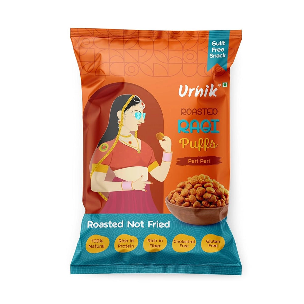 Urnik Roasted Raagi Puffs