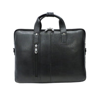 Blizz Leather Vertical Zip Laptop Messenger Bag fits up to 16.5-inch laptop - Accord (Pack of 3)