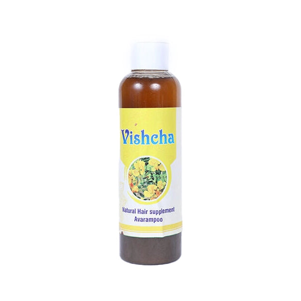 Vishcha Natural Hair supplement Avarampoo shampoo