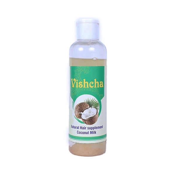 Vishcha Natural Hair supplement Coconut milk shampoo