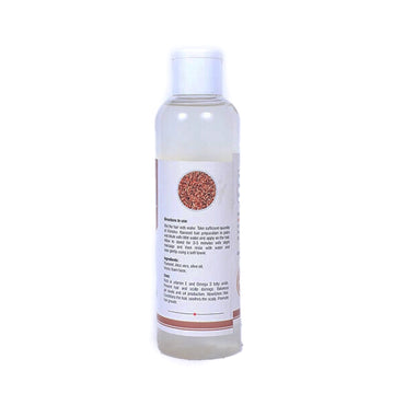 Vishcha Natural Hair supplement Flaxseed shampoo.2