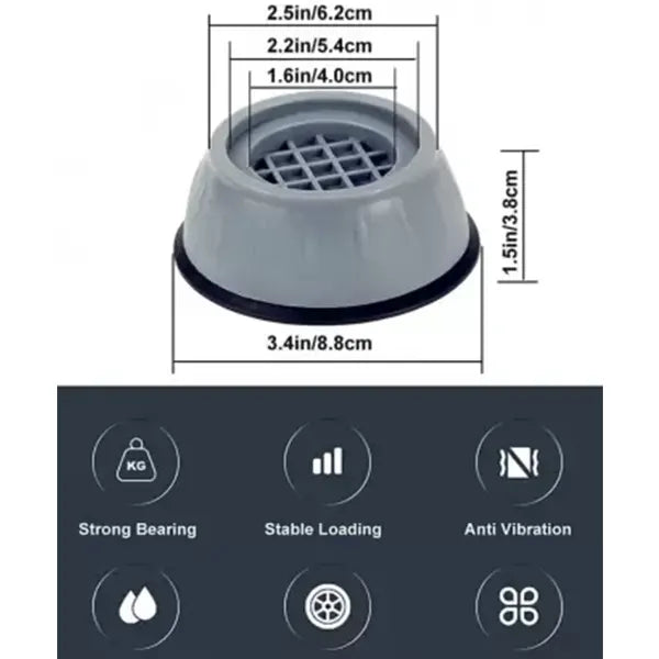 WASHER DRYER ANTI VIBRATION PADS-3