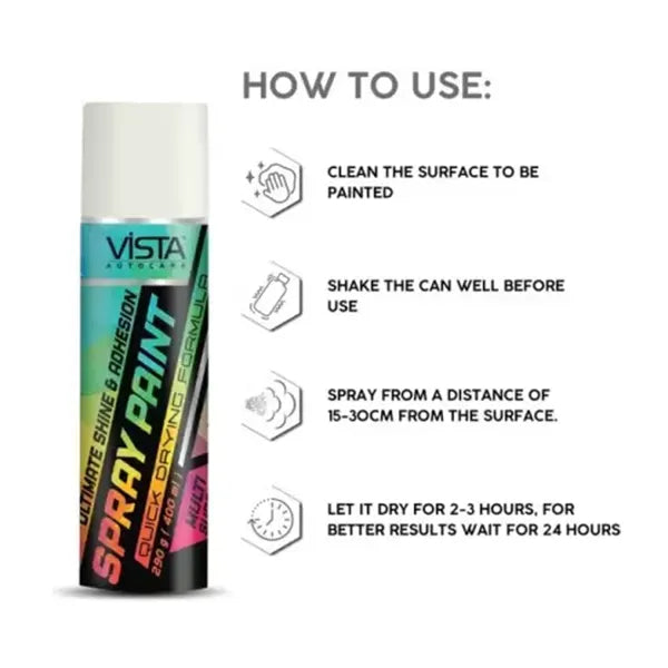 White Pearl White Spray Paint-2