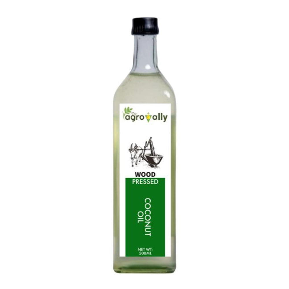 agrovally Wood Pressed Coconut Oil 500 ML