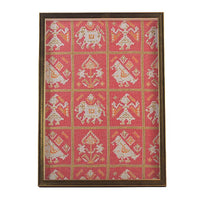 Wooden Tray (Elephant & Bird print) - 2