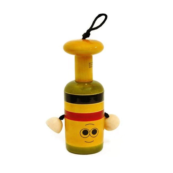 Wooden bell rattle