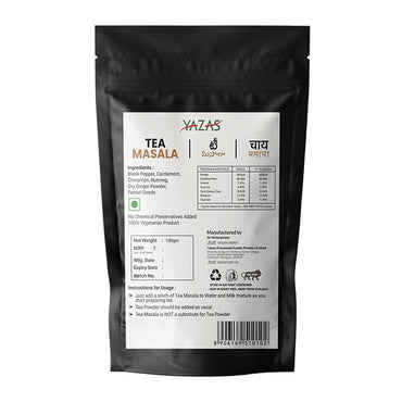 YAZAS Tea Masala powder-pack of 10 .2