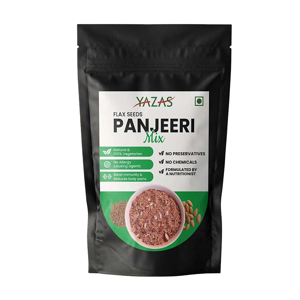 Yazas Flax seeds Panjeeri mix powder Pack of 10